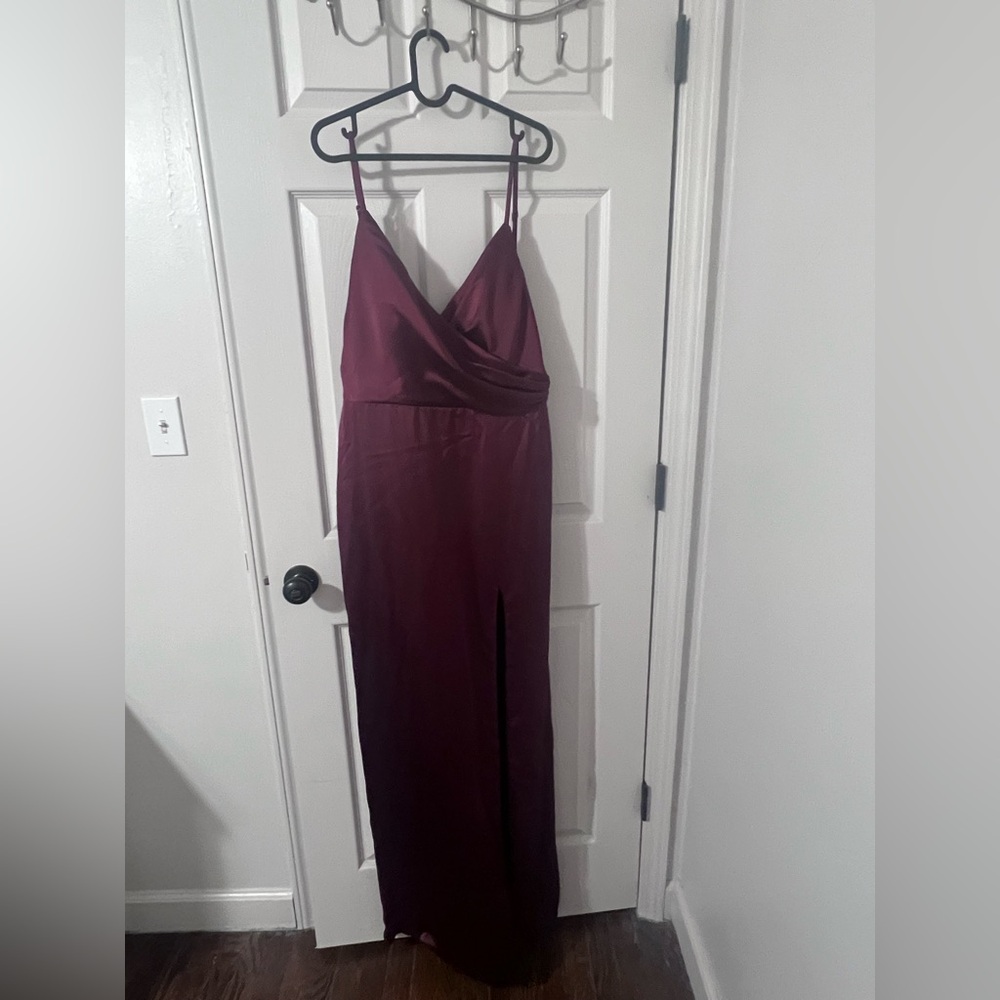 Satin dress